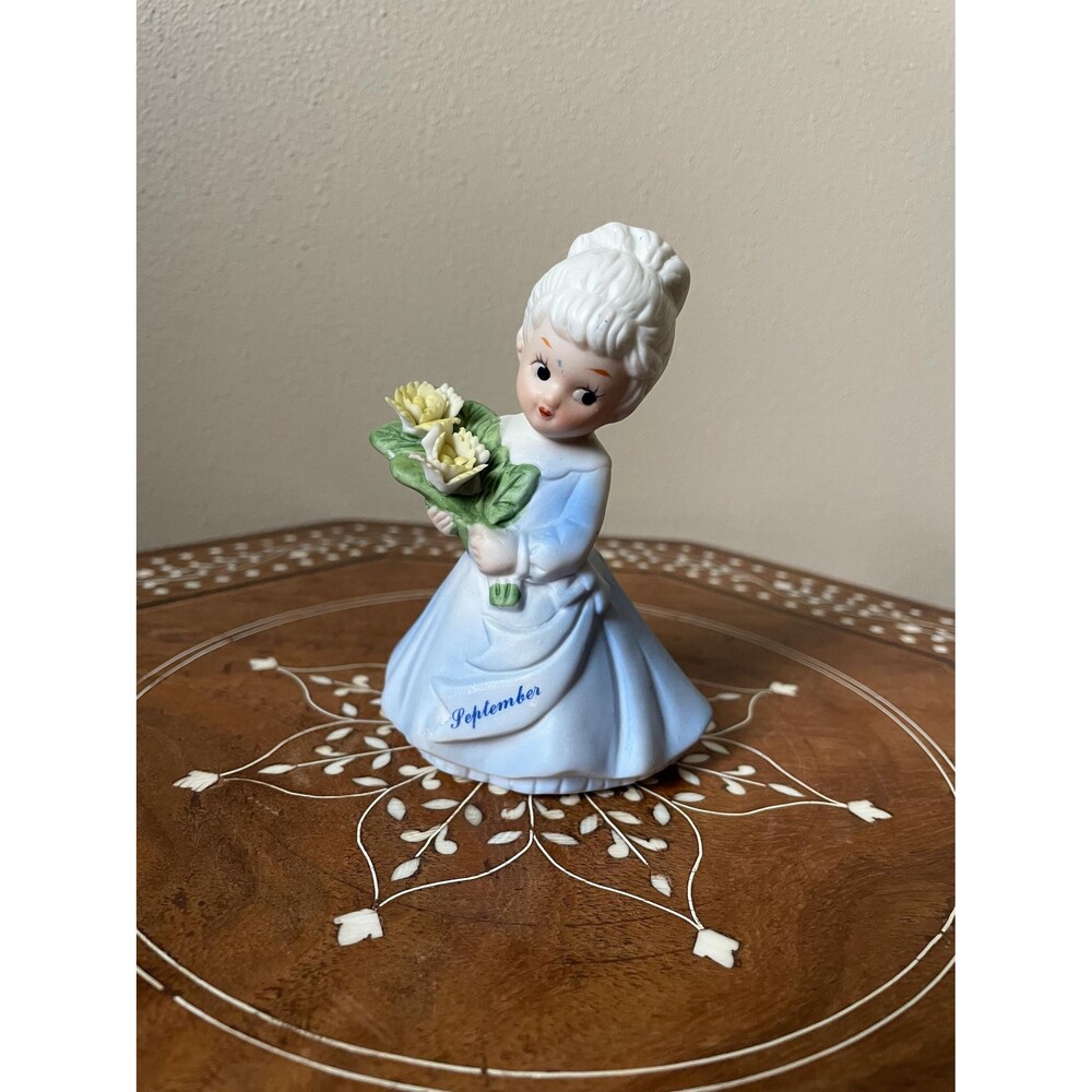 Vintage Lipco September Birthday Girl Figurine